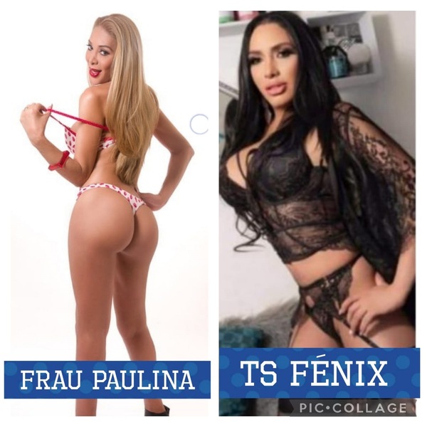 TS Fenix  HOT & Frau Paulina Lesbo-Show!
