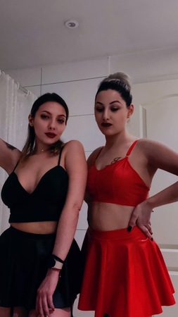 Domina Scarlett 3er mit Lady Aida, Augsburg