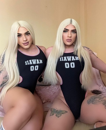 TS ZWILLINGE KIMBERLY UND CRISTINA DUO-PARTY, Frankfurt am Main