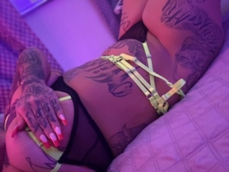 Deutsche, tätowierte, Curvy Lina, Euskirchen