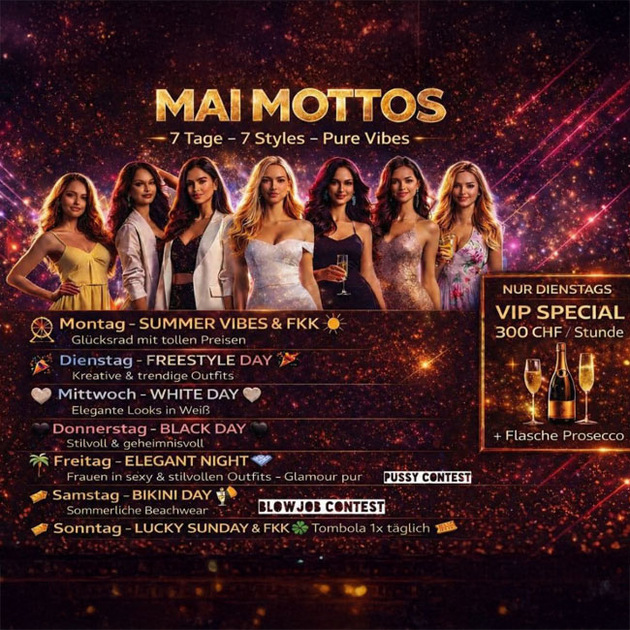 FKK-Club Palace / Gisikon/Root - Luzern - Mai Mottos