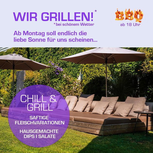Endlich wieder grillen!