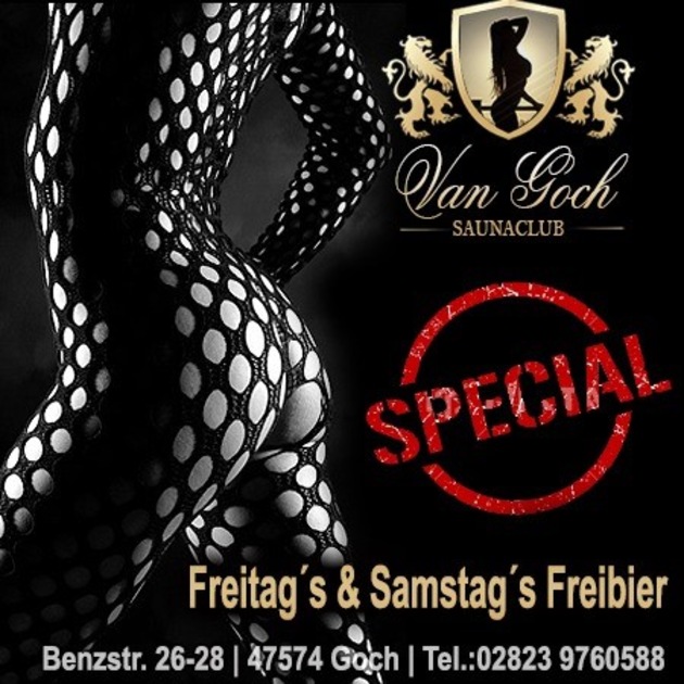Freibier im Saunaclub vanGoch