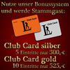 Clever sparen mit der Club Card!
