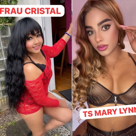 Heißes Duo TS MARY LYNN & FRAU CRISTAL, Ginsheim-Gustavsburg