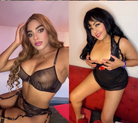 Heißes Duo TS MARY LYNN & FRAU CRISTAL, Ginsheim-Gustavsburg