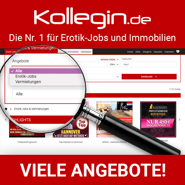 Erotik-Jobs & Immobilien, Kollegin.de