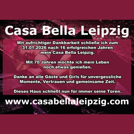CASA BELLA LEIPZIG noch bis 31.01.!, Leipzig