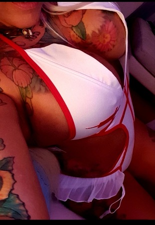 DEUTSCHE GINA die SCHÖNE (TATTOOMODEL) FRANZ+DT Spezialistin, Minden