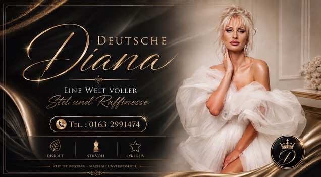 Deutsche Diana-blondes Feuer,deutsche Eleganz! BIS 14.02. DA!