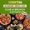 Brunch à la carte