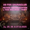 24. - 27.12.: Heiße Weihnachten im A9 FKK Saunaclub