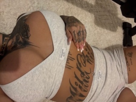 Deutsche, tätowierte, Curvy Lina, Euskirchen