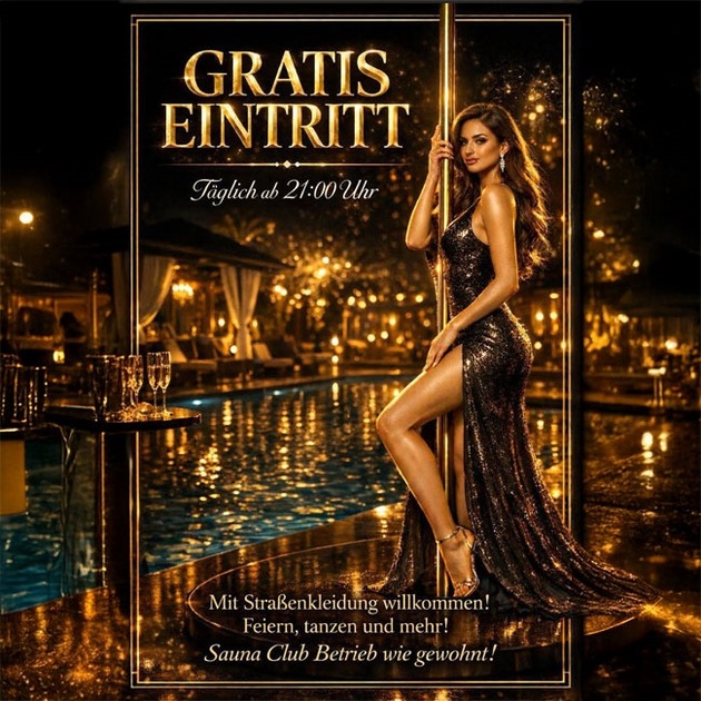Ab 21 Uhr gratis in den Club!