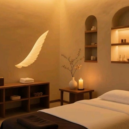 b to b Massage mit großen Brüsten