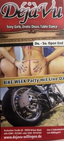 Club Déjà Vu, Brilon