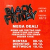 28.11. + 05.12.: Black Friday