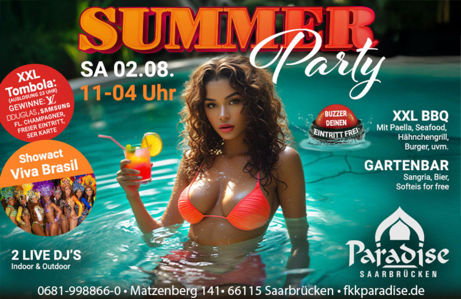 The Paradise Saarbrücken - Größter FKK Saunaclub im Saarland - Saarbrücken