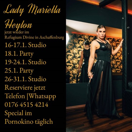 Lady Mariella Heylon - JETZT IN ASCHAFFENBURG