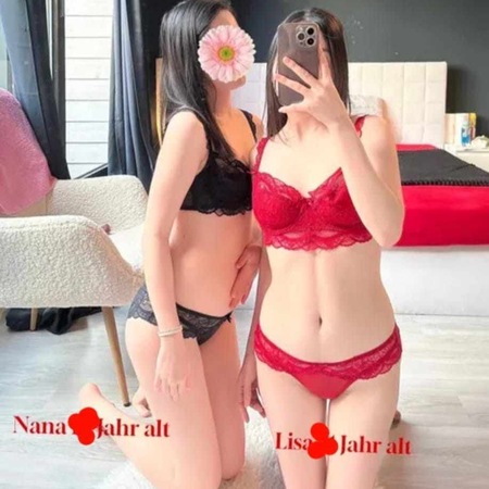 Nana 21j. und Lisa 25j. Schlank und Hot