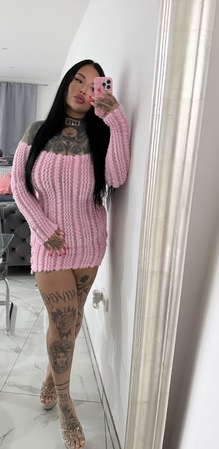 Deutsche, tätowierte, Curvy Lina, Euskirchen