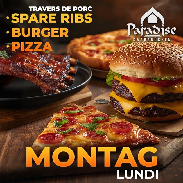 Spare Rips, Burger & Pizza