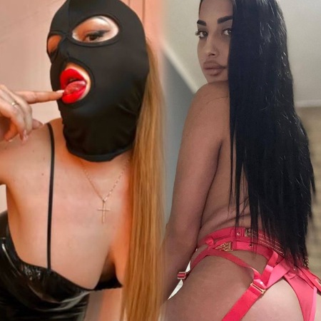 Duo Mia und sofia geile lesby Spiele