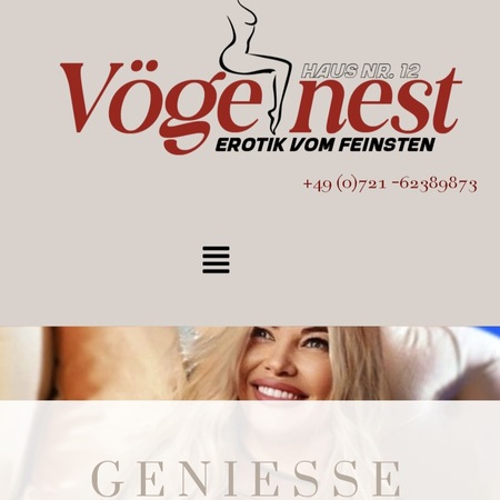 Vögelnest! Domina Erotikhaus!, Karlsruhe