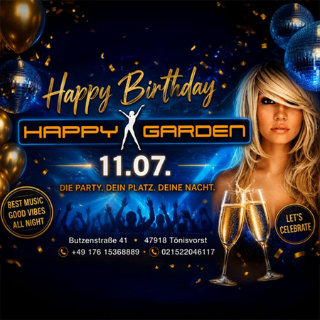 HAPPY GARDEN - Sauna Club, Tönisvorst