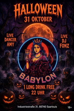 Helloween Party von The Secret of Babylon, Saarlouis