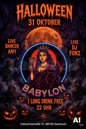 Helloween Party von The Secret of Babylon, Saarlouis