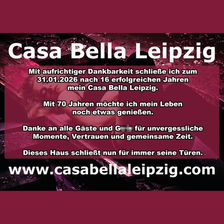 CASA BELLA LEIPZIG sagt Danke!, Leipzig