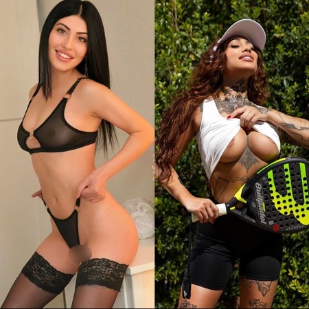 Lesbo-Sow Katty & Inna, Ginsheim-Gustavsburg