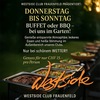 Do bis So: Buffet oder BBQ im Garten im Westside Wellness-Club