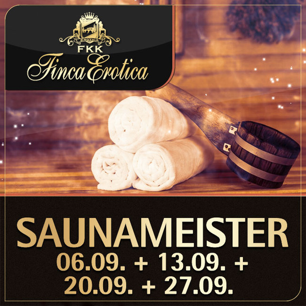 Finca Erotica / Dierdorf - Saunameister im September in der Finca!