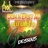 Alle Ladys in grünen Dessous