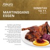 10.11. ab 18:00 Uhr: Martinsgans