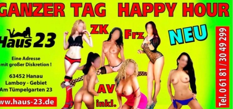 HAUS 23 - HEUTE ganzer Tag HAPPY HOUR!