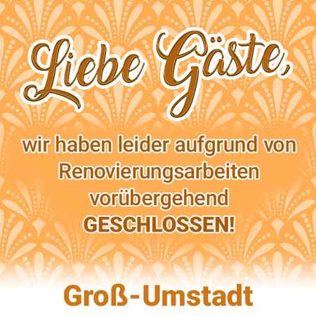 Wegen Renovierungsarbeiten geschlossen, Groß-Umstadt