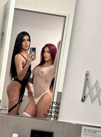 HOT DUO TS Alexandra and TS Camila Latinas, Magdeburg