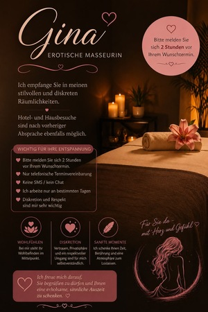 Gina - Erotische Masseurin*HEUTE NUR HAUS- UND HOTELBESUCH!, Frankfurt am Main