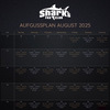 Aufgussplan August 2025