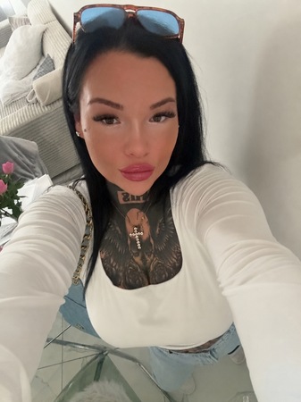 Deutsche, tätowierte, Curvy Lina, Euskirchen
