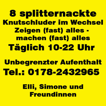 8 splitternackte Knutschluder, Recklinghausen