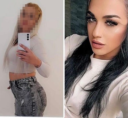 Ts Laysha Mit Teddy Duo ts und Frau, Bremen