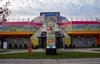 Aussenansicht Fun Palast  - Hommage an Gustav Klimt