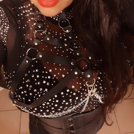 Bizarrlady mit Gynstuhl, Saarbrücken