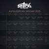 Aufgussplan Januar 2025 im FKK Sharks