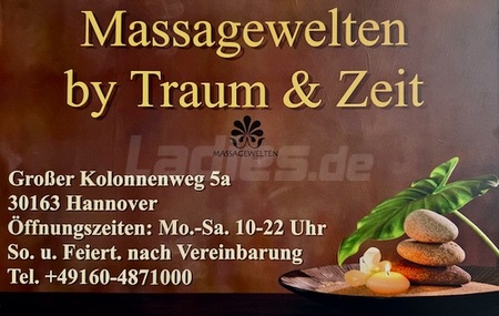 MASSAGEWELTEN by Traum & Zeit, Hannover