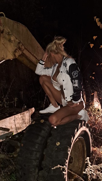 Foto von Blonder Vamp